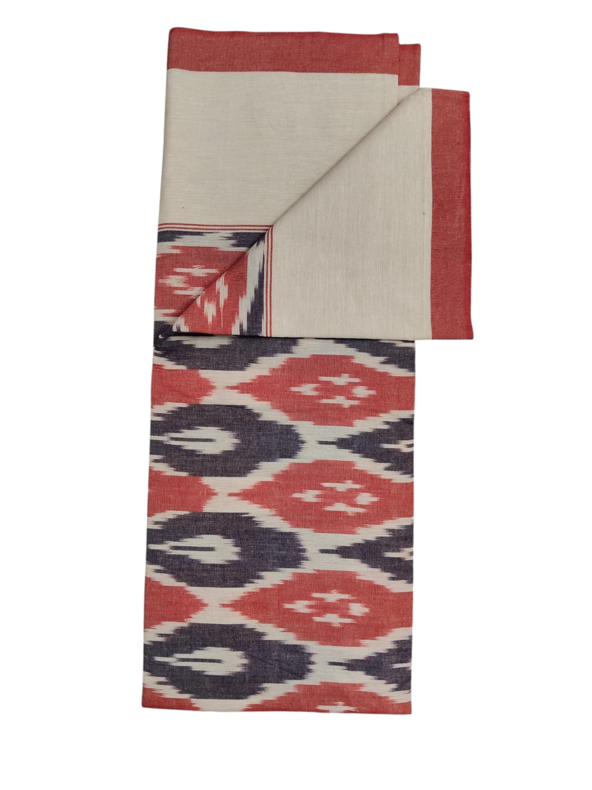 Pochampally Ikkat Single Bedsheet | Handloom Cotton -ISB0027