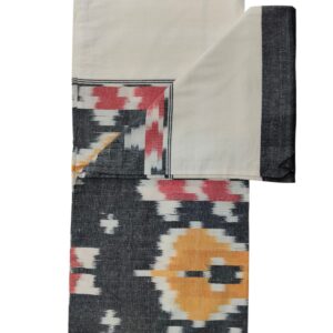 Pochampally Ikkat Single Bedsheet | Handloom Cotton -ISB0030