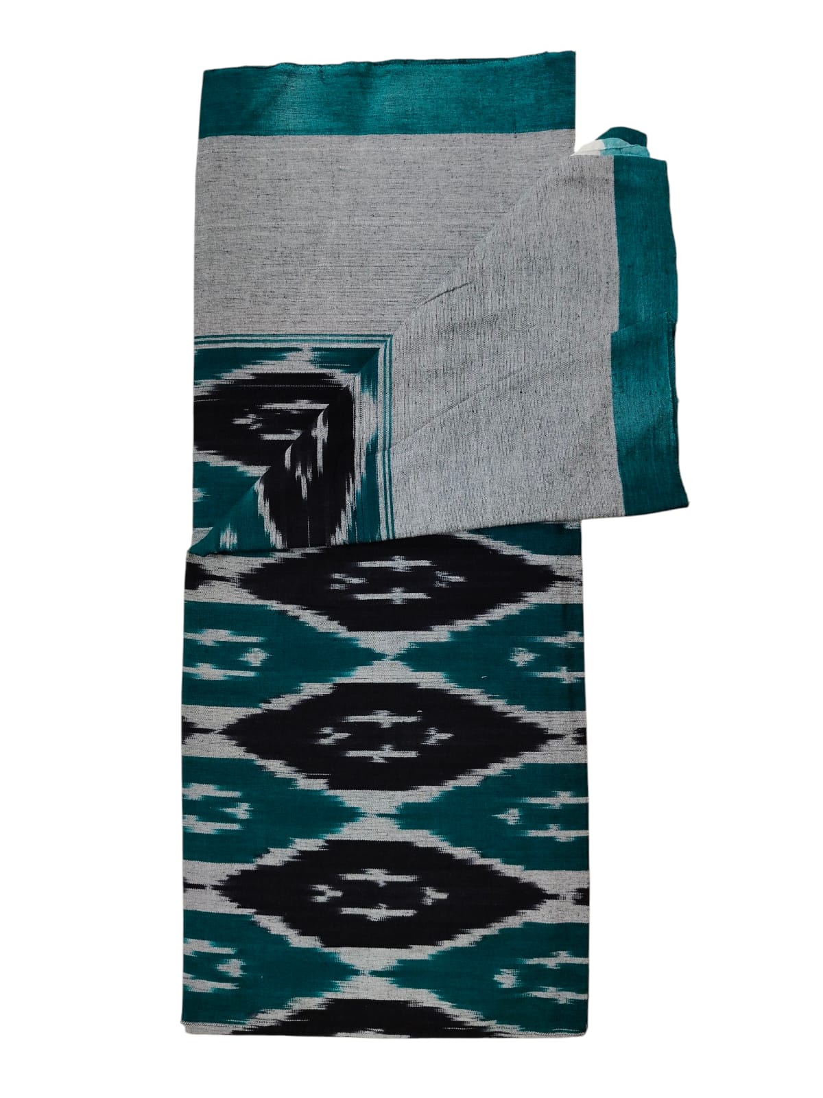 Pochampally Ikkat Single Bedsheet | Handloom Cotton -ISB0032