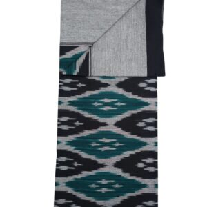 Pochampally Ikkat Single Bedsheet | Handloom Cotton -ISB009