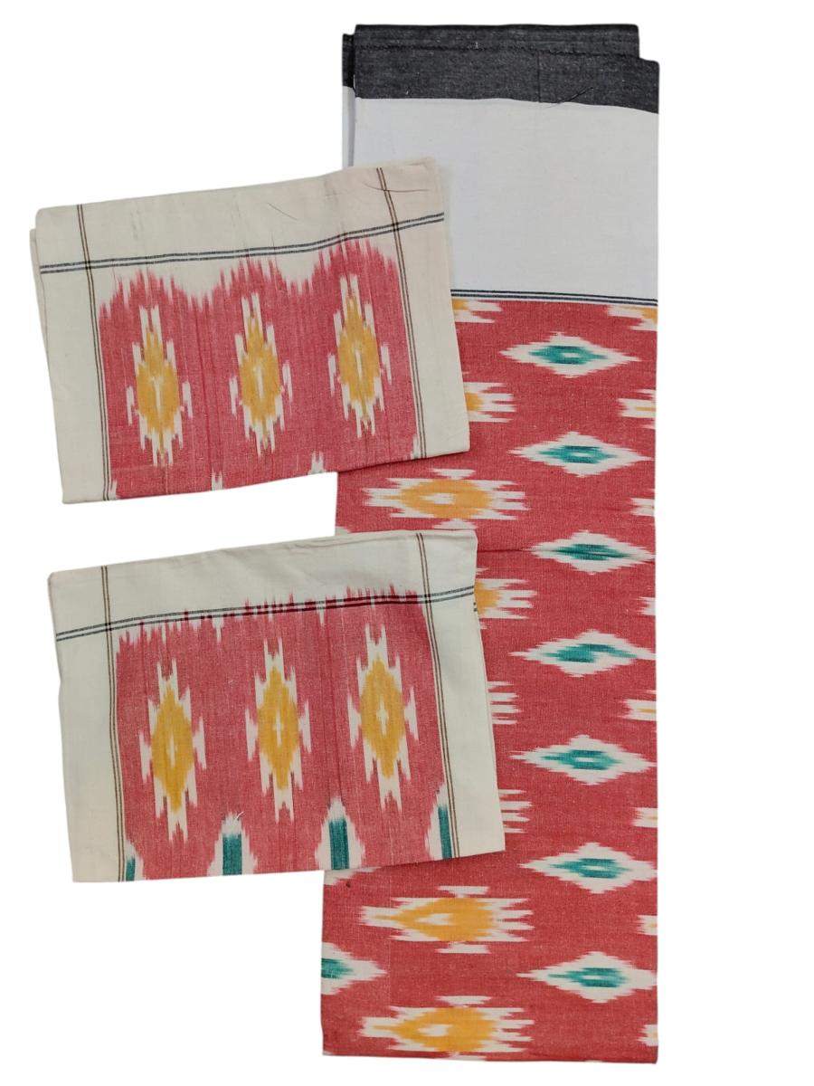 Pochampally Ikat Double Thick Thread Bedsheets, Pochampally Double Thread Bedsheets, Original Pochampally Ikat Bedsheets, Handloom Ikat Bedsheets, Pure Cotton Double Thread Bedsheets, Authentic Pochampally Bedsheets, Buy Pochampally Bedsheets Online, Premium Cotton Bedsheets, Telangana Handloom Bedsheets, Designer Ikat Bedsheets, Traditional Pochampally Bedsheets, Indian Handloom Bedsheets, Handwoven Ikat Bedsheets, Soft Cotton Bedsheets, Luxury Cotton Bedsheets