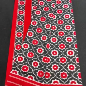 Pochampally Ikkat Telia rumal silk sarees, Double ikkat telia rumal silk sarees, telia rumal sarees latest designs