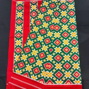 Pochampally Ikkat Telia rumal silk sarees, Double ikkat telia rumal silk sarees, telia rumal sarees latest designs