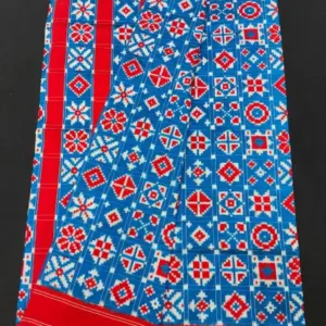 Pochampally Ikkat Telia rumal silk sarees, Double ikkat telia rumal silk sarees, telia rumal sarees latest designs
