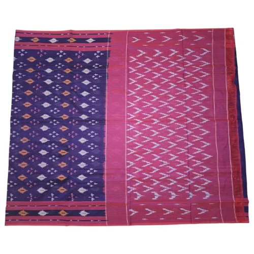 Single Ikkat Mercerized Cotton Sarees