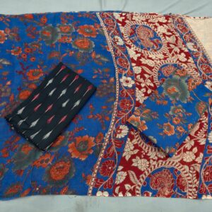 Kalamkari Cotton Dress material, Kalamkari dupatta, kalamkari suits