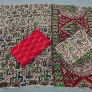 Kalamkari Cotton Dress material, Kalamkari dupatta, kalamkari suits
