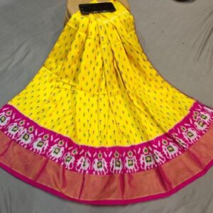 Ikkat Silk Lehengas - MEDUIM SIZE