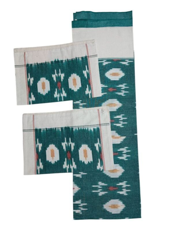 Pochampally Ikkat BedSheets, pochampally bedspreads with pillow covers, Ikkat Bedsheets, Ikkat Bedsheet Manufacturer, Ikkat bedsheets wholesale, Handloom bedsheets