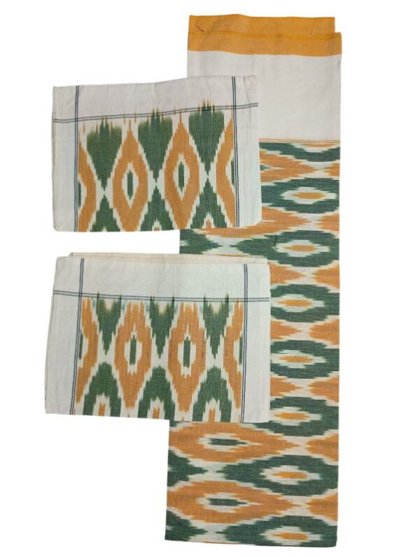 Pochampally Ikkat BedSheets, pochampally bedspreads with pillow covers, Ikkat Bedsheets, Ikkat Bedsheet Manufacturer, Ikkat bedsheets wholesale, Handloom bedsheets