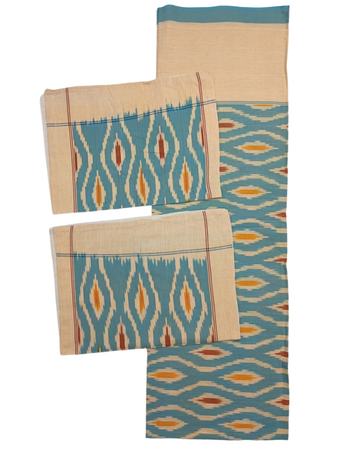 Pochampally Ikkat BedSheets, pochampally bedspreads with pillow covers, Ikkat Bedsheets, Ikkat Bedsheet Manufacturer, Ikkat bedsheets wholesale, Handloom bedsheets