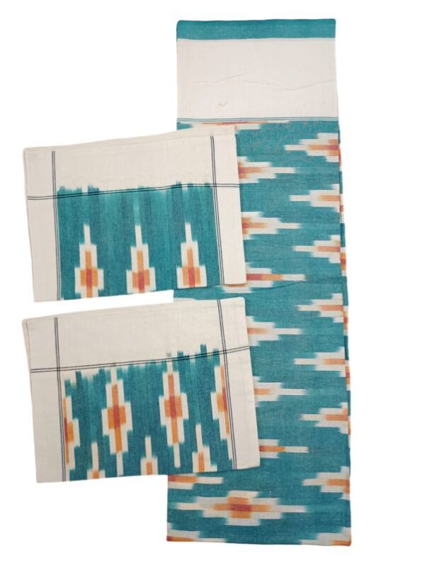 Pochampally Ikkat BedSheets, pochampally bedspreads with pillow covers, Ikkat Bedsheets, Ikkat Bedsheet Manufacturer, Ikkat bedsheets wholesale, Handloom bedsheets