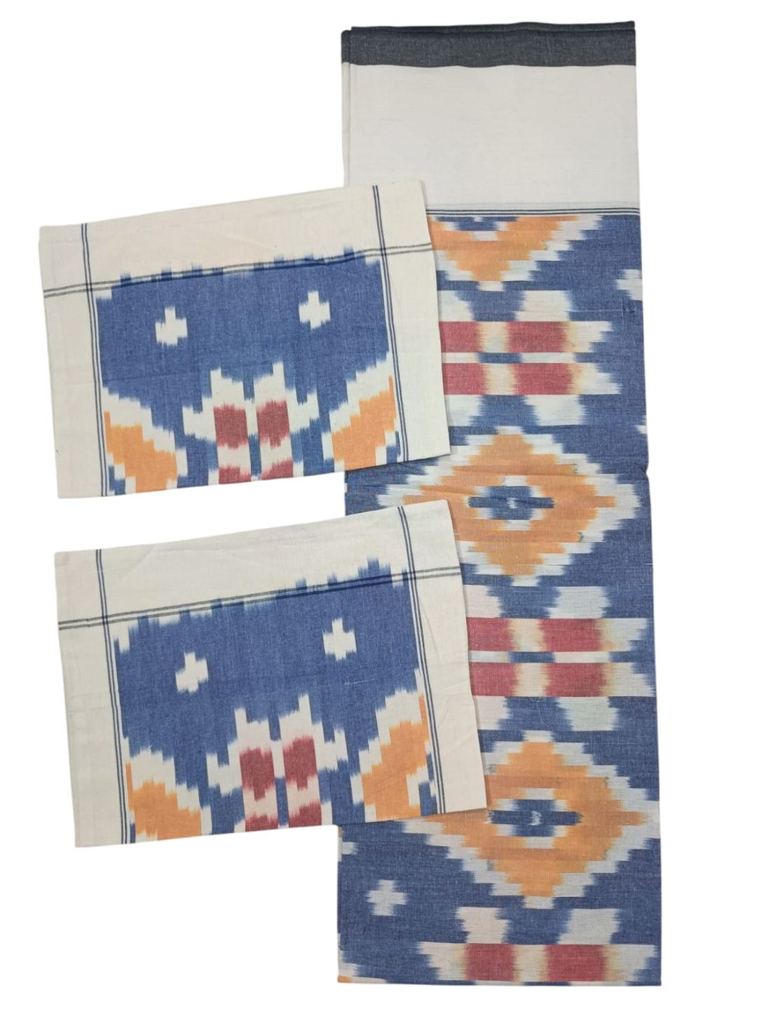 Pochampally Ikkat BedSheets, pochampally bedspreads with pillow covers, Ikkat Bedsheets, Ikkat Bedsheet Manufacturer, Ikkat bedsheets wholesale, Handloom bedsheets