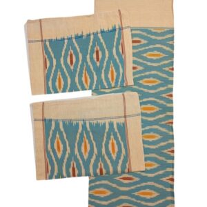 Pochampally Ikkat BedSheets, pochampally bedspreads with pillow covers, Ikkat Bedsheets, Ikkat Bedsheet Manufacturer, Ikkat bedsheets wholesale, Handloom bedsheets