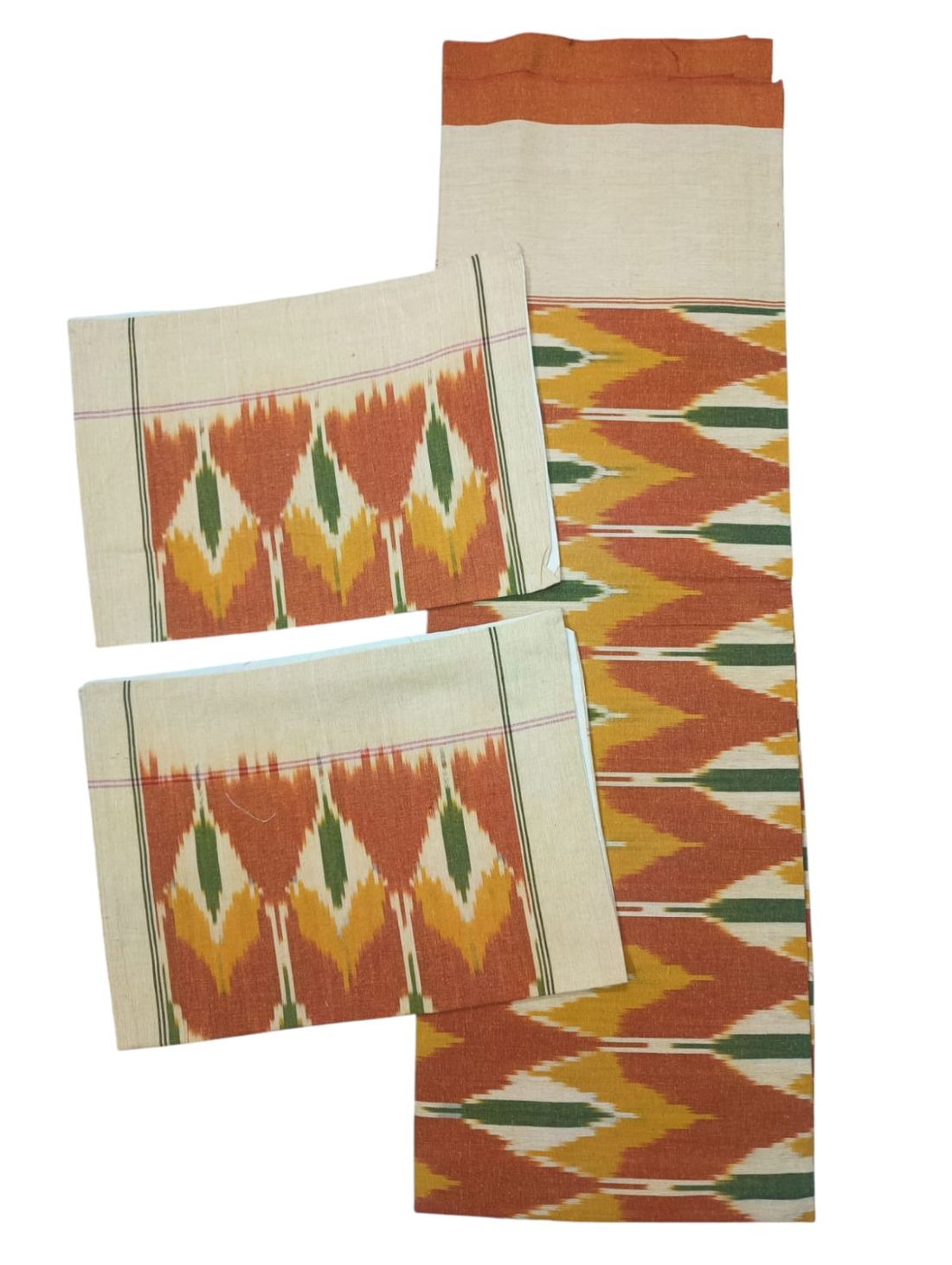 Pochampally Ikkat BedSheets, pochampally bedspreads with pillow covers, Ikkat Bedsheets, Ikkat Bedsheet Manufacturer, Ikkat bedsheets wholesale, Handloom bedsheets