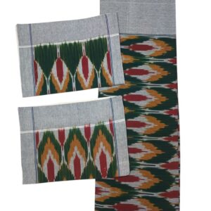 Pochampally Ikkat BedSheets, pochampally bedspreads with pillow covers, Ikkat Bedsheets, Ikkat Bedsheet Manufacturer, Ikkat bedsheets wholesale, Handloom bedsheets