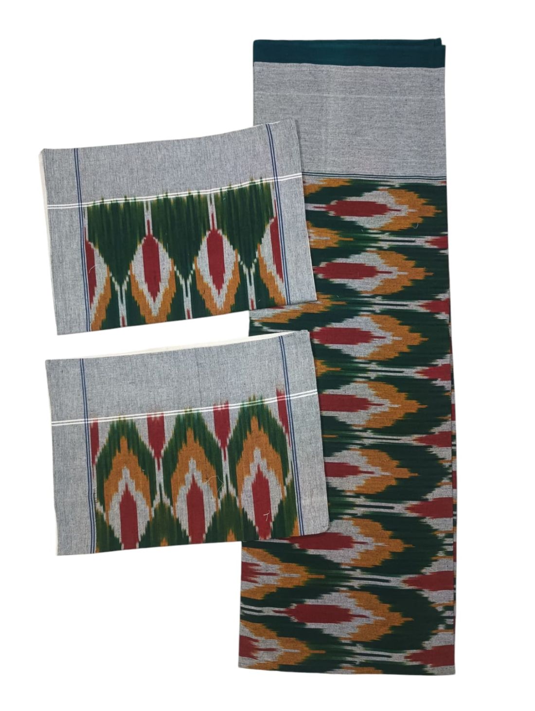 Pochampally Ikkat BedSheets, pochampally bedspreads with pillow covers, Ikkat Bedsheets, Ikkat Bedsheet Manufacturer, Ikkat bedsheets wholesale, Handloom bedsheets