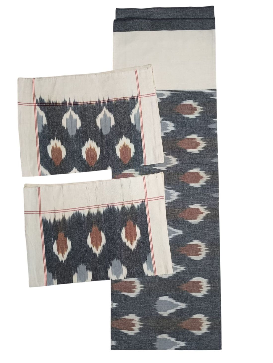 Pochampally Ikkat BedSheets, pochampally bedspreads with pillow covers, Ikkat Bedsheets, Ikkat Bedsheet Manufacturer, Ikkat bedsheets wholesale, Handloom bedsheets