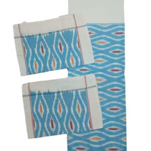 Pochampally Ikkat BedSheets, pochampally bedspreads with pillow covers, Ikkat Bedsheets, Ikkat Bedsheet Manufacturer, Ikkat bedsheets wholesale, Handloom bedsheets