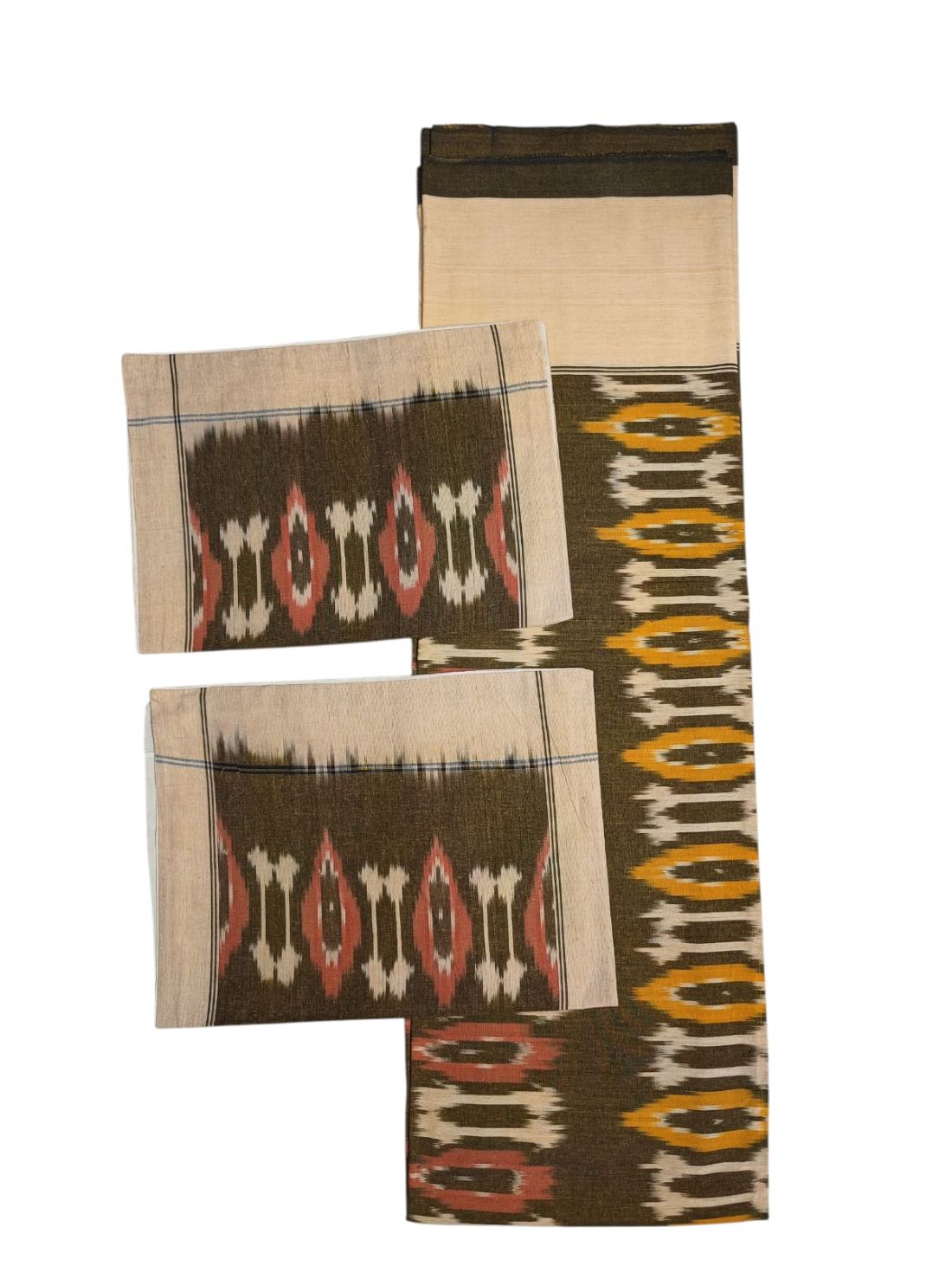 Pochampally Ikkat BedSheets, pochampally bedspreads with pillow covers, Ikkat Bedsheets, Ikkat Bedsheet Manufacturer, Ikkat bedsheets wholesale, Handloom bedsheets