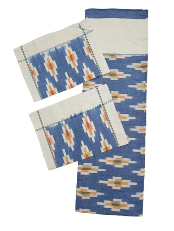 Pochampally Ikkat BedSheets, pochampally bedspreads with pillow covers, Ikkat Bedsheets, Ikkat Bedsheet Manufacturer, Ikkat bedsheets wholesale, Handloom bedsheets