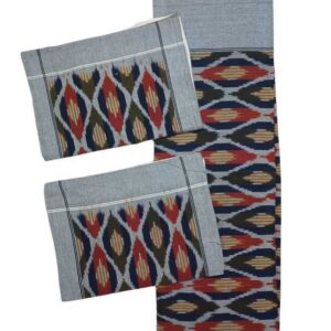 Pochampally Ikkat BedSheets, pochampally bedspreads with pillow covers, Ikkat Bedsheets, Ikkat Bedsheet Manufacturer, Ikkat bedsheets wholesale, Handloom bedsheets