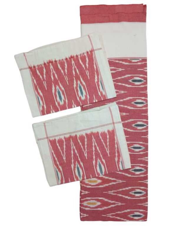 Pochampally Ikkat BedSheets, pochampally bedspreads with pillow covers, Ikkat Bedsheets, Ikkat Bedsheet Manufacturer, Ikkat bedsheets wholesale, Handloom bedsheets