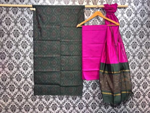 Pochampally silk mix dress materials wholesale price, Pochampally Ikkat Silk Dress materials, Ikkat Pattu dress materials