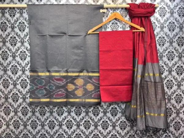 Pochampally silk mix dress materials wholesale price, Pochampally Ikkat Silk Dress materials, Ikkat Pattu dress materials
