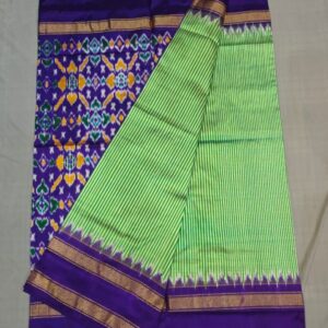 Pochampally Double Ikkat Silk Sarees With Blouse | Handloom Sarees -PRSS99005