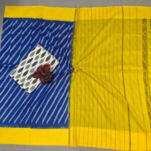 Pochampally Double Ikkat Mercerized Cotton Sarees -PRSM29001