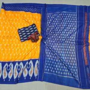 Pochampally Double Ikkat Mercerized Cotton Sarees -PRSM29011