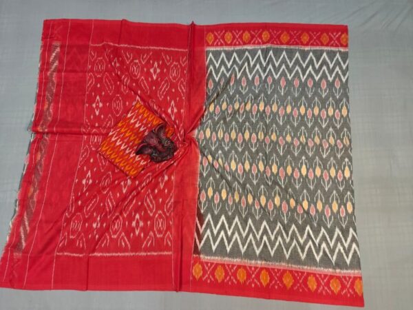 Pochampally Double Ikkat Mercerized Cotton Sarees -PRSM29015