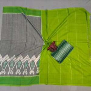 Pochampally Double Ikkat Mercerized Cotton Sarees -PRSM29016