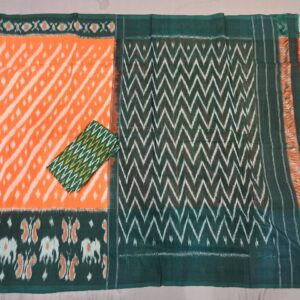 Pochampally Double Ikkat Mercerized Cotton Sarees -PRSM29017