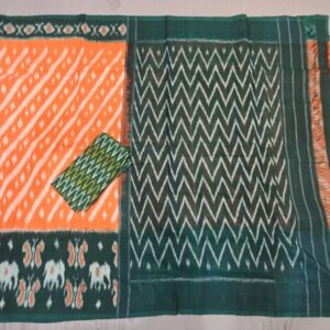Pochampally Double Ikkat Mercerized Cotton Sarees -PRSM29020