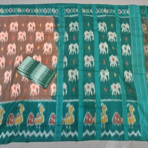 Pochampally Double Ikkat Mercerized Cotton Sarees -PRSM29020