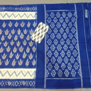 Pochampally Double Ikkat Mercerized Cotton Sarees -PRSM29021