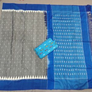 Pochampally Double Ikkat Mercerized Cotton Sarees -PRSM29026
