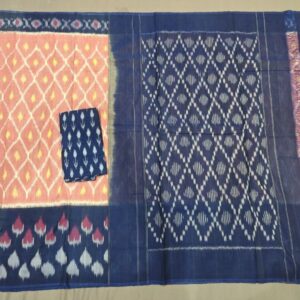 Pochampally Double Ikkat Mercerized Cotton Sarees -PRSM29029