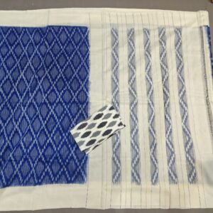 Pochampally Double Ikkat Mercerized Cotton Sarees -PRSM29029