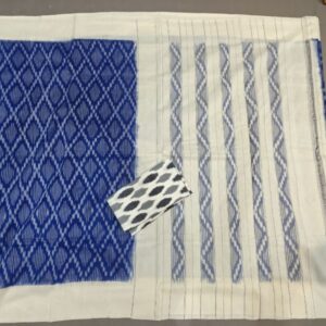 Pochampally Double Ikkat Mercerized Cotton Sarees -PRSM29032
