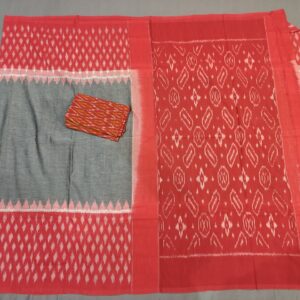 Pochampally Double Ikkat Mercerized Cotton Sarees -PRSM29034