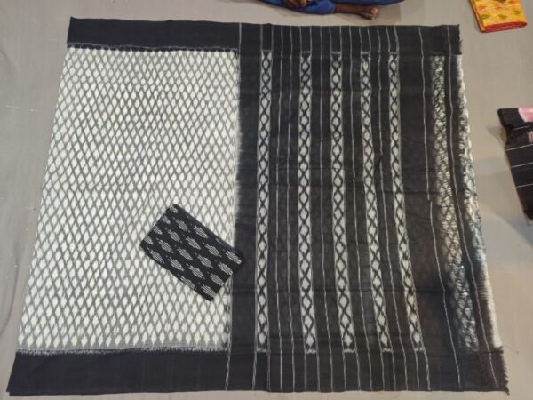 Pochampally Double Ikkat Mercerized Cotton Sarees -PRSM29037