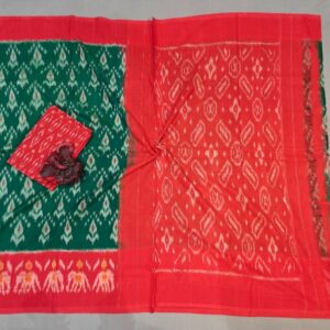 Pochampally Double Ikkat Mercerized Cotton Sarees -PRSM29004