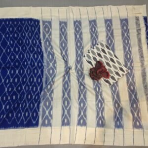 Pochampally Double Ikkat Mercerized Cotton Sarees -PRSM29047