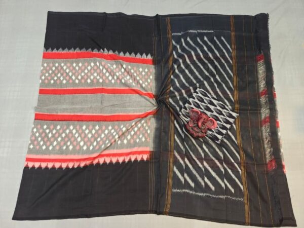 Pochampally Double Ikkat Mercerized Cotton Sarees -PRSM29050