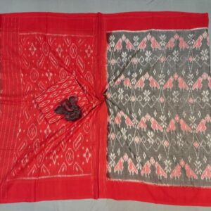 Pochampally Double Ikkat Mercerized Cotton Sarees -PRSM29052