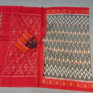 Pochampally Double Ikkat Mercerized Cotton Sarees -PRSM29054