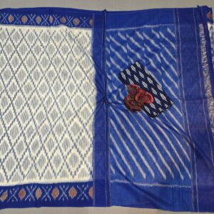Pochampally Double Ikkat Mercerized Cotton Sarees -PRSM29006